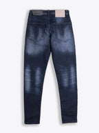 VALMINT MIDNIGHT BLUE DISTRESSED JEANS