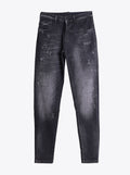 VALMINT CHARCOAL GREY FADED JEANS