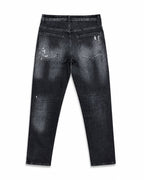 Black Reworked Denim