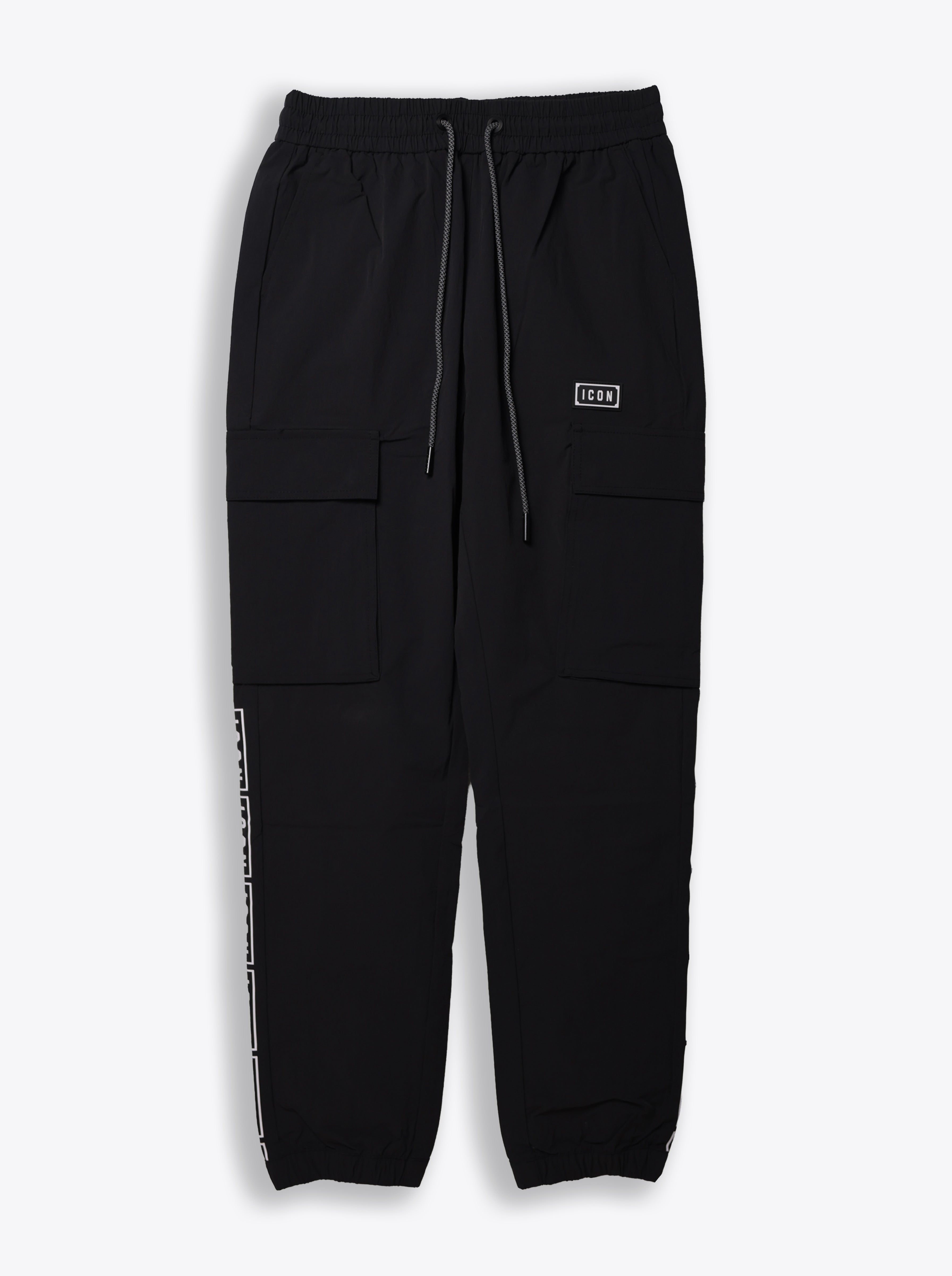 ICON BLACK CARGO PANTS