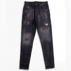 VALMINT BLACK RIPPED JEANS