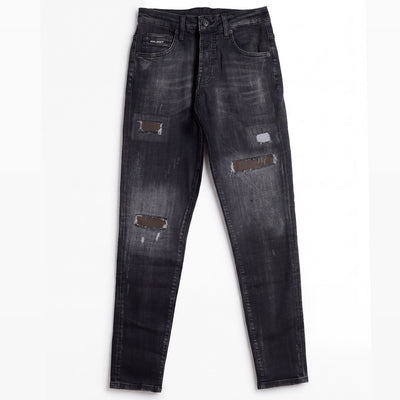VALMINT BLACK RIPPED JEANS