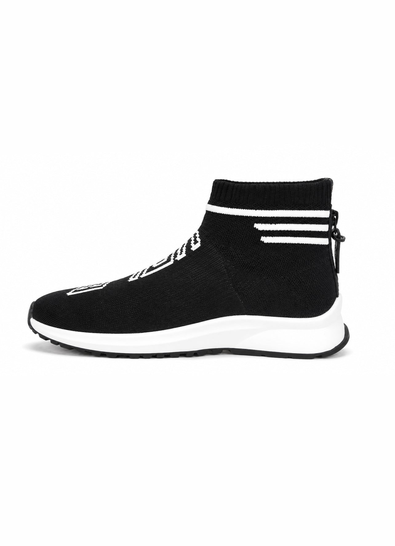 VALMINT BLACK KNIT HIGH RUNNE